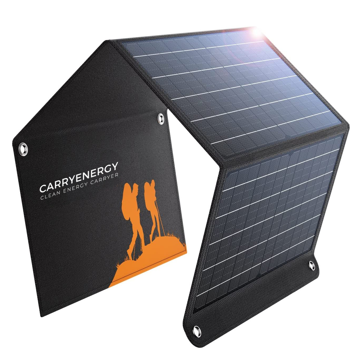 Custom Outdoor Small Waterproof USB Mono  folding Solar Panel charger 10W 15W 21W 30W portable solar panel kit