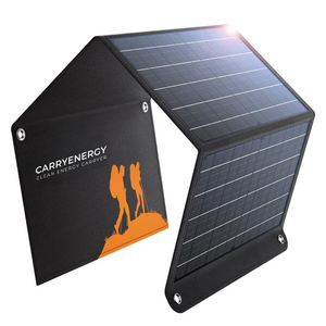 Custom Outdoor Small Waterproof USB Mono  folding Solar Panel charger 10W 15W 21W 30W portable solar panel kit