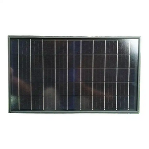 Portable Power Glass Solar Panel 10W 12V Output Solar Charger for Hunting Game Camera Rechargeable Battery Security Camera