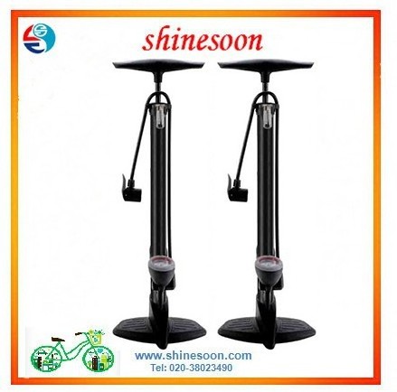 Fashionable and convenient bike bicycle floor pump with gauge High pressure bike floor pump bicycle bike pump