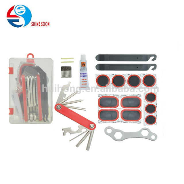 China Manufacturer Fast Delivery Bike Tyre Repair Kit Bicycle Accessories Bicycle Repair Tool for Mountain Bicycle