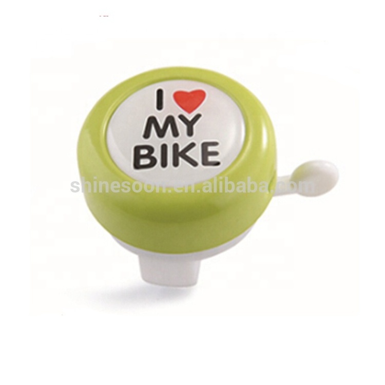 Factory supply new design custom bike bell middle engraved bicycle bells for sale