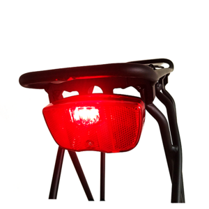 Safety Warning Lamp LED Tail Lamp Flashing bright LED lamp mount on bike carrier Rear Bicycle light