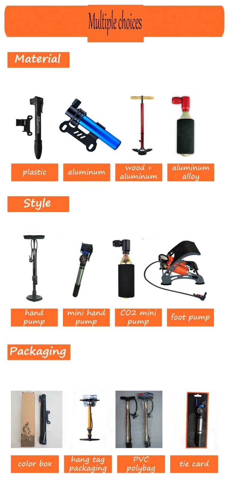 portable Presta and Schrader Valve mini tire inflator 120 psi steel co2 airbag inflator bicycle bike tire inflator