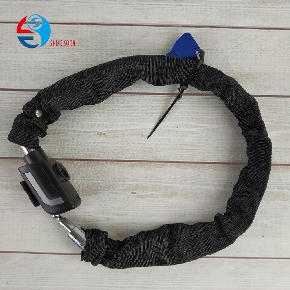 High Quality Security Anti-theft Chain Lock Use for Bike Cycle Lock with Keys with Light