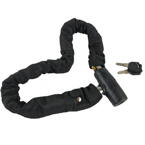 High Anti-theif Level Coiled Secure Bike Chain Lock for Bicycle and Bike Lock and Bicycle Lock with 2 Keys