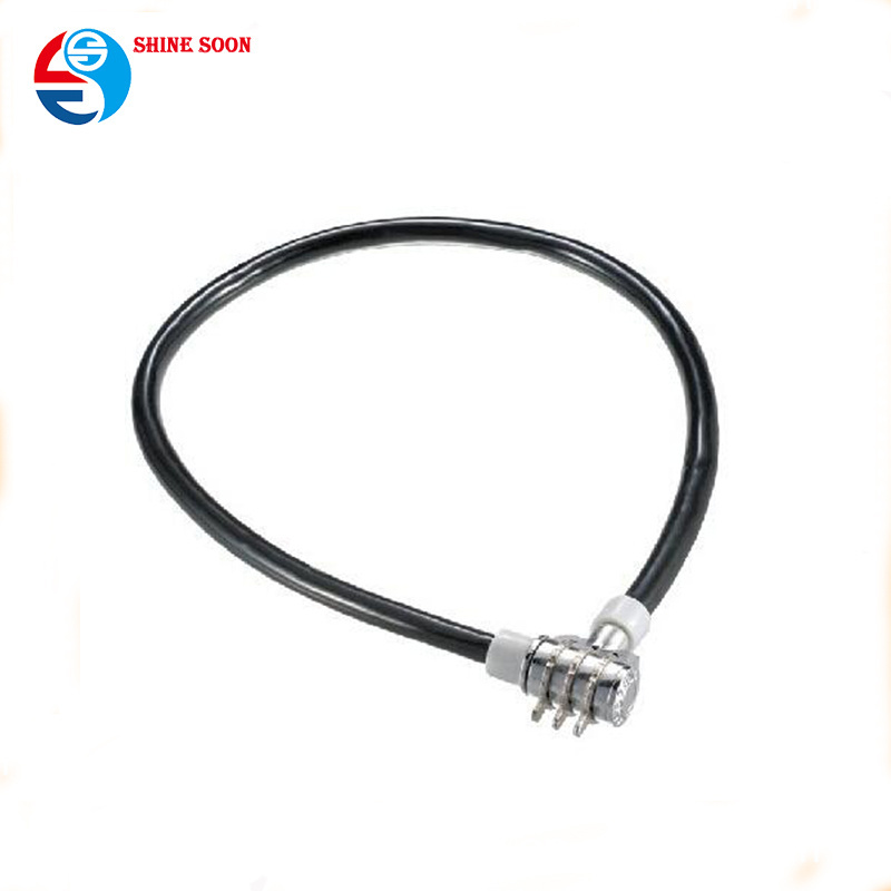 Bicycle Password Code Lock Combination Lock Wire Ring Kids Adult Road Bike Cable Lock