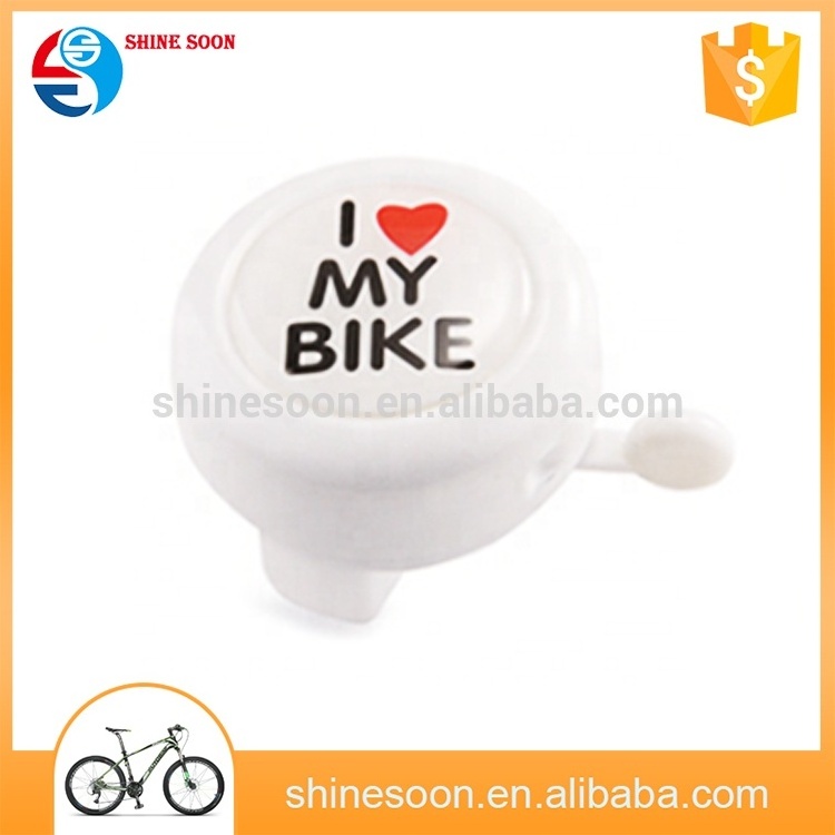 Factory supply new design custom bike bell middle engraved bicycle bells for sale