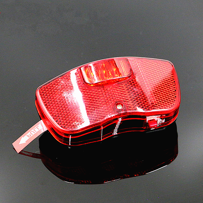 Safety Warning Lamp LED Tail Lamp Flashing bright LED lamp mount on bike carrier Rear Bicycle light