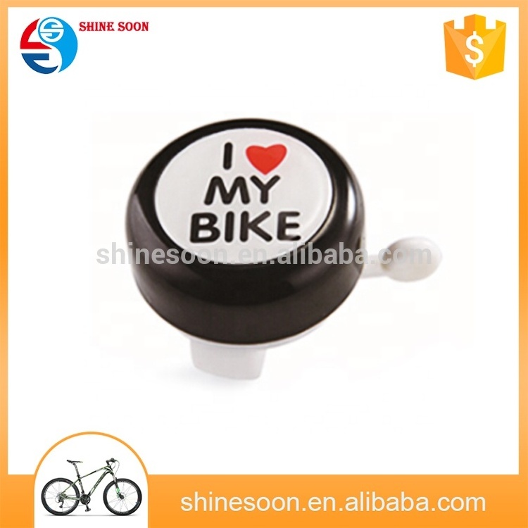 Factory supply new design custom bike bell middle engraved bicycle bells for sale