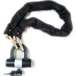 Foldable Combination Bicycle Chain & U Lock Hot Sale Lock For Bike High Security Bike Chain Lock