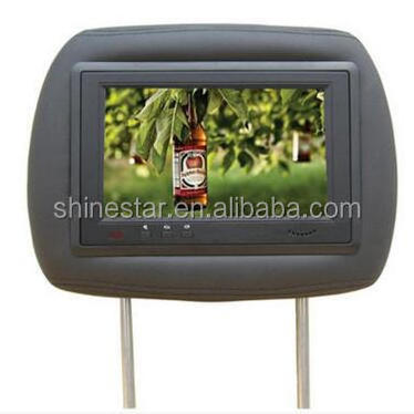 9 inch cab taxi LCD signage advertising 3G 4G Android player headrest monitor