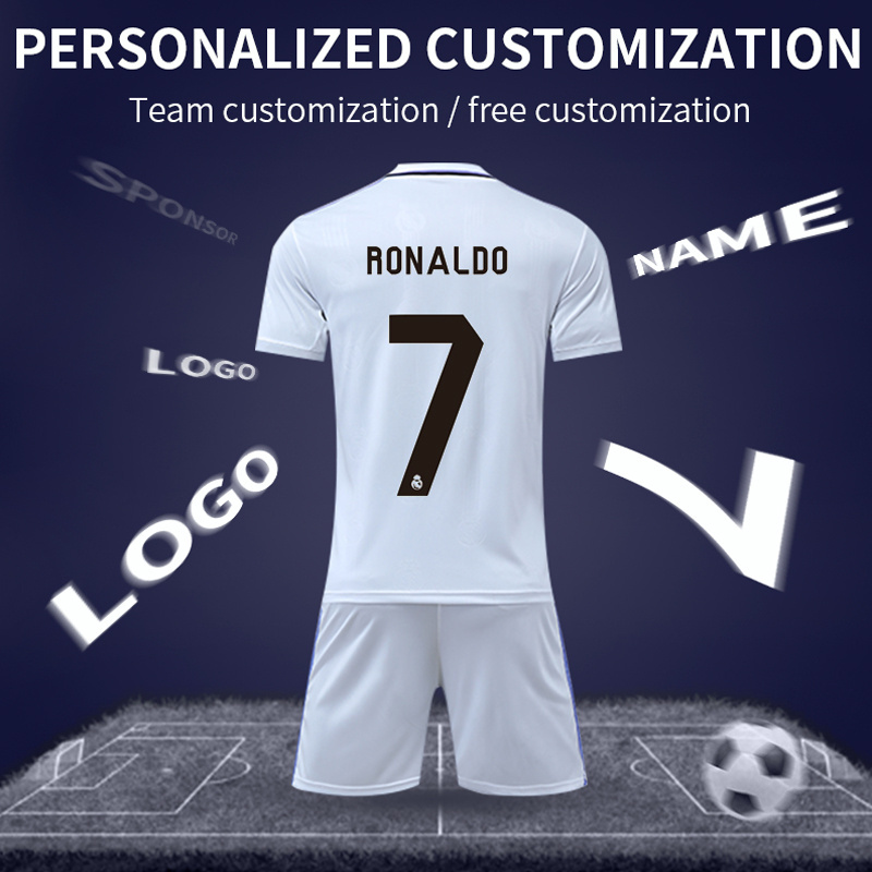 New 2023 New Thai Quality Football Jersey Soccer Custom Team Quick Dry Breathable Soccer Wear for Men Sportswear Adults