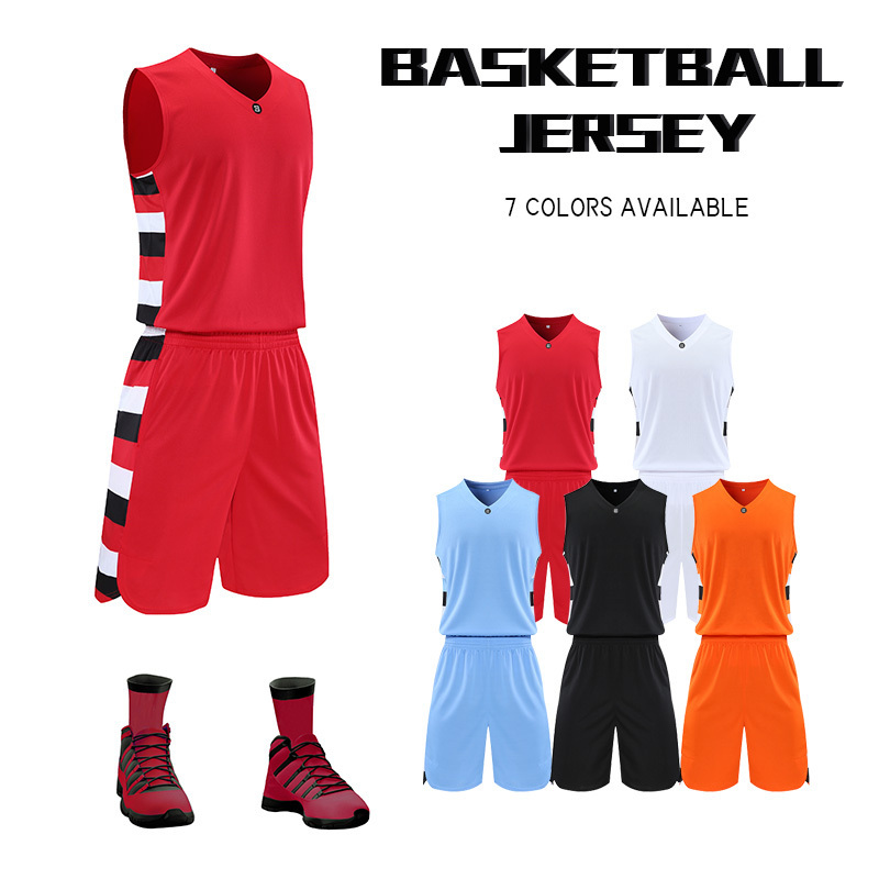 High Quality Quick Dry Customize Logo Training uniforms USA Men's Basketball Jersey