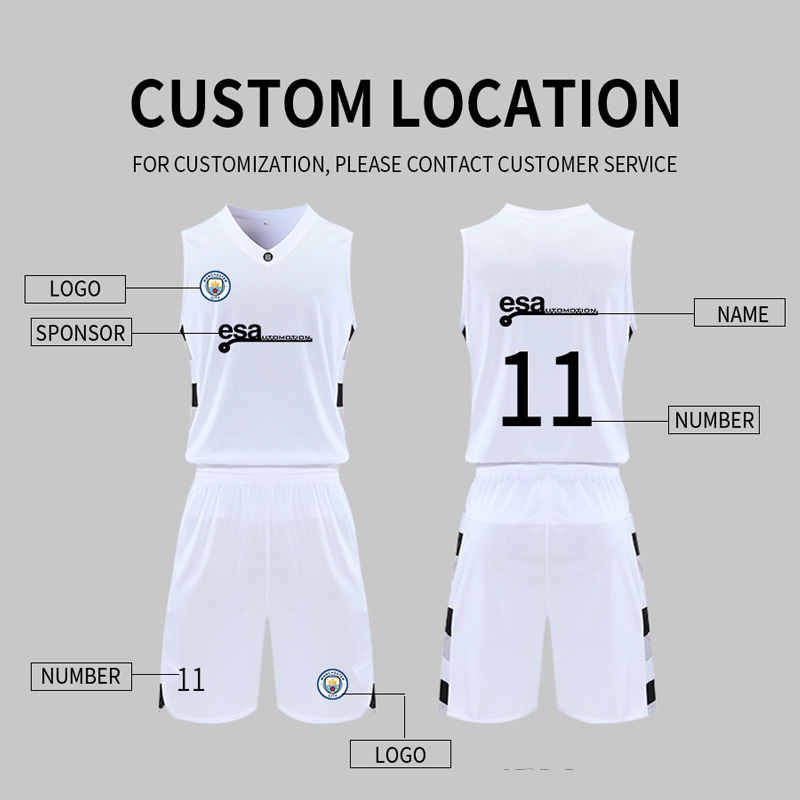 High Quality Quick Dry Customize Logo Training uniforms USA Men's Basketball Jersey