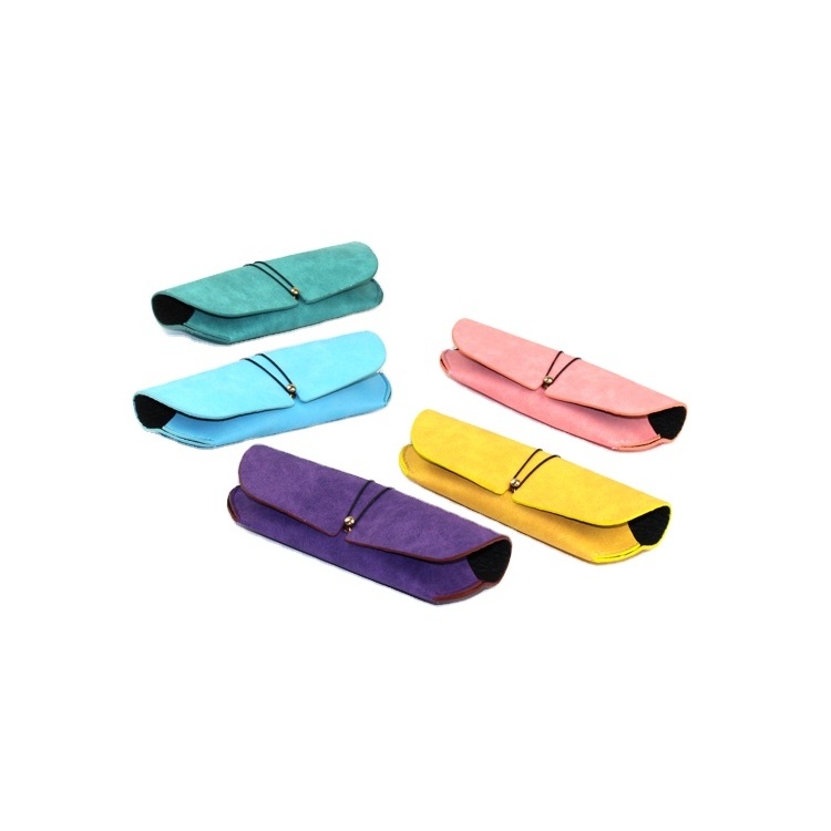 Cheap Factory Pu Sunglasses Case New Arrival Packaging Leather Spectacles Box Customized Logo Soft Eyeglasses Case