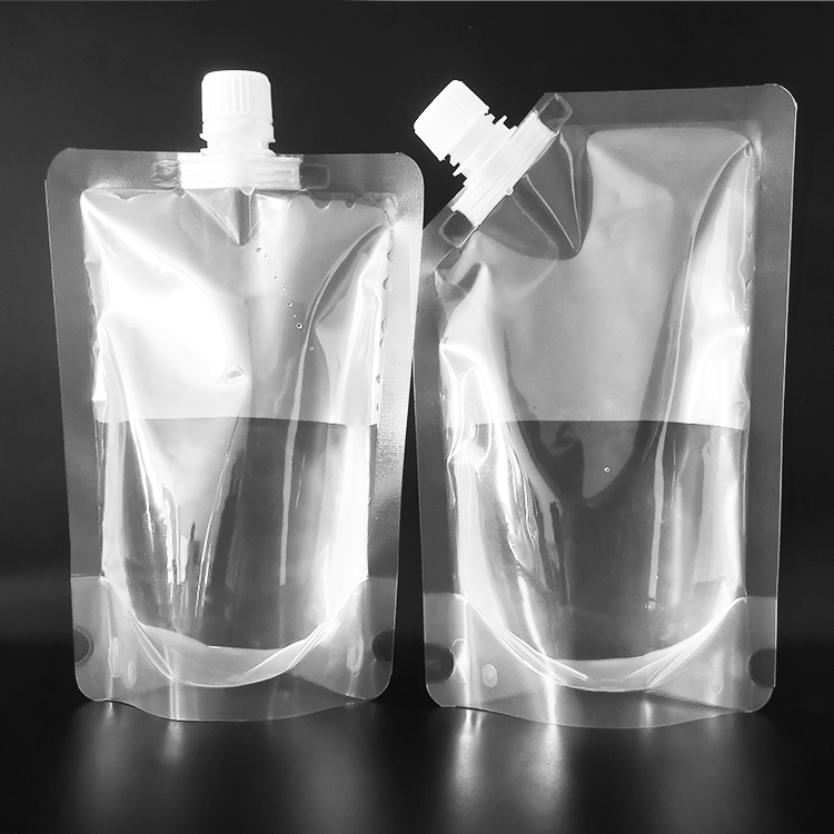 Liquid Pouch With Spout With Bags Stand Up Plastic Packaging Manufacturers Suppliers Spouted Spout Pouch