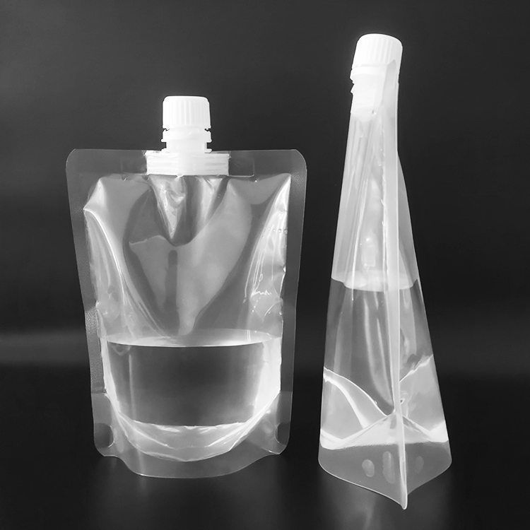 Liquid Pouch With Spout With Bags Stand Up Plastic Packaging Manufacturers Suppliers Spouted Spout Pouch