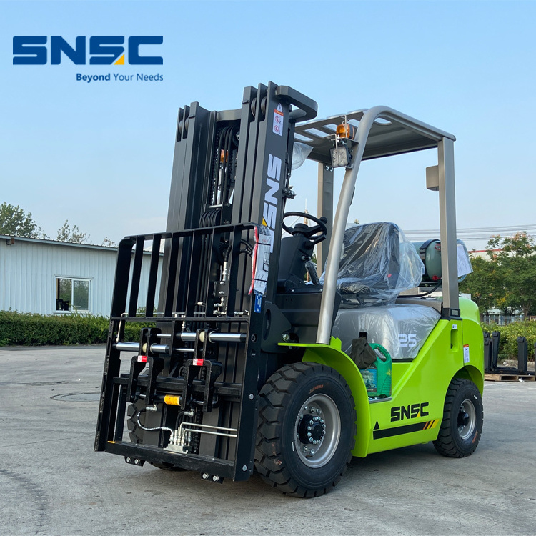 Forklift truck Gas Lpg gasoline 2000kg/2500kg gura horquilla Fork lift Forklift