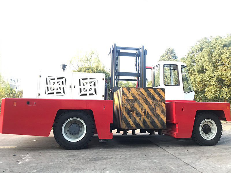 Side Loading Forklift Truck Electric side loader Forklift