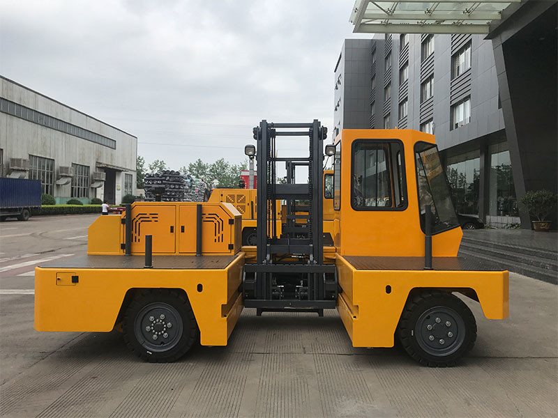 Side Loading Forklift Truck Electric side loader Forklift