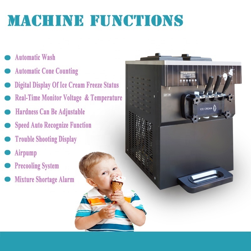 commercial frozen yogurt maker supplier machine ice cream hot sale ice cream machine