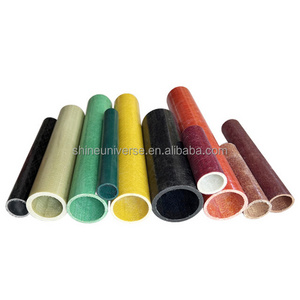 High Quality Corrosion Resistance Fiberglass Insulation Frp Tubes Pole Pipe