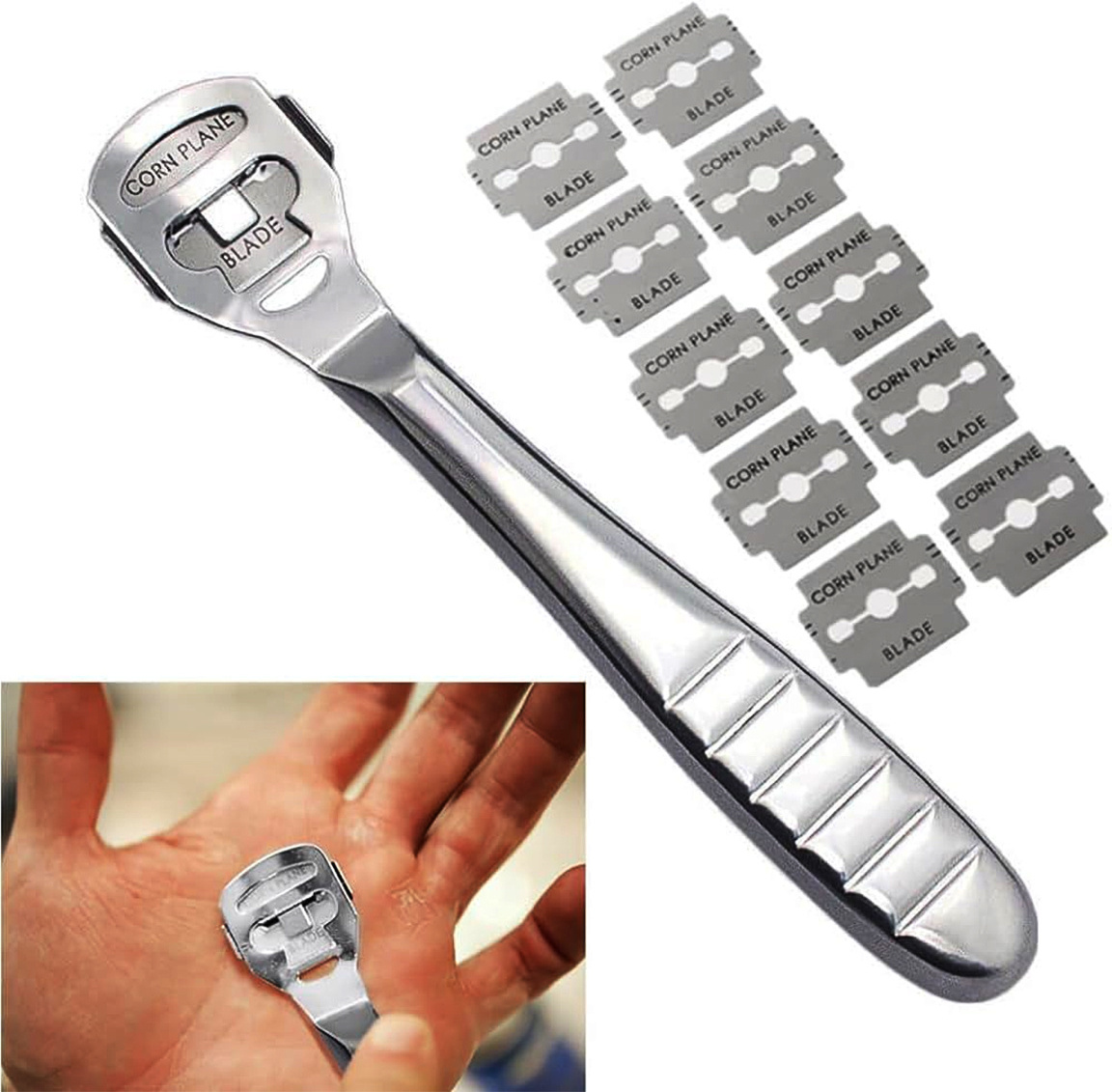 Professional foot callus dead skin remover shaver /  Pedicure Tools Corn Remover Callus Shaver with Blade shaver