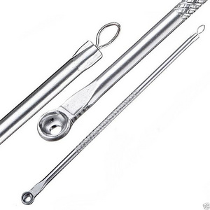 LOOP SCOOP BLACKHEAD PIMPLE COMEDONE REMOVER EXTRACTOR TOOL / STAINLESS STEEL BLACKHEAD ACNE REMOVER