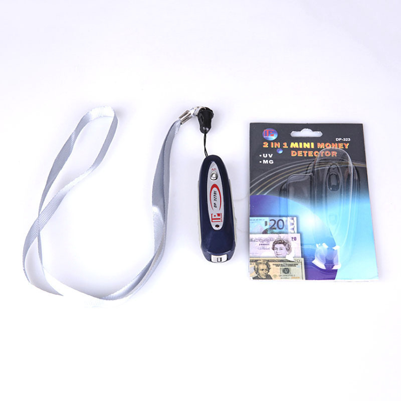 Magnetic Detecting FJ-323 High Quality Multifunction 2 In 1 UV Detection Mini Money Detector