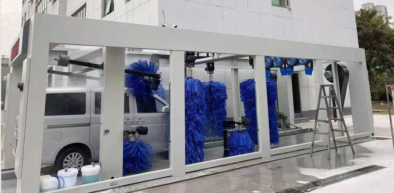 Shinewash car wash machine automatic  car wash tunnel  car wash machine automatic tunnel touchless 2023