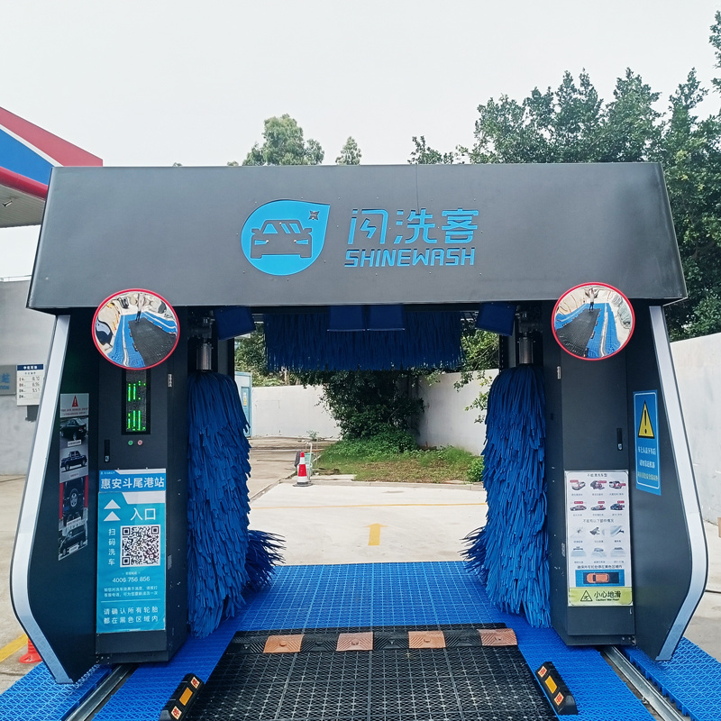 Shinewash roller car wash machine fully automatic industrial new rollover car wash from direct manufacturer