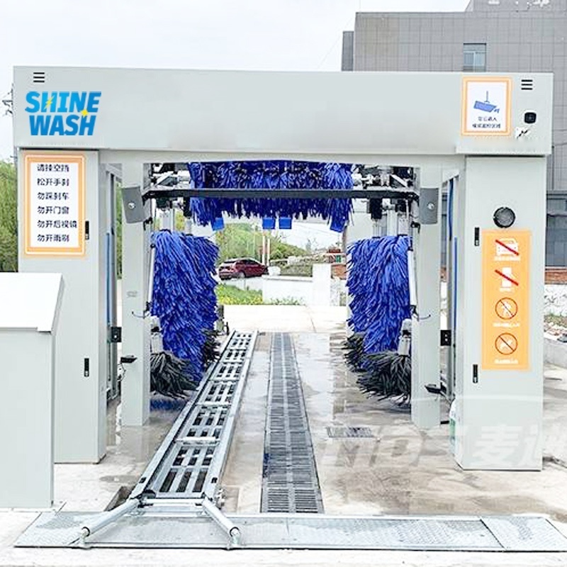 China self service tunnel car wash equipment carwash machines automatic car washer machine tunnel with dryer