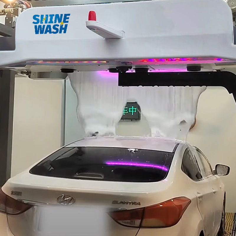 China self service car wash equipment prices 360 touchless brushless automatic car washing machine high pressure car washer