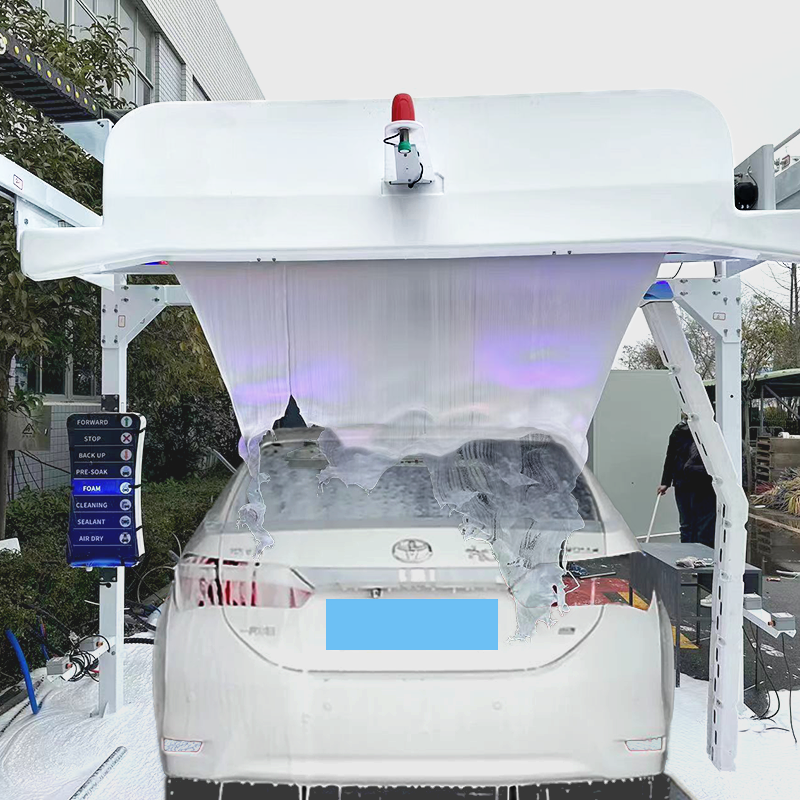 China self service car wash equipment prices 360 touchless brushless automatic car washing machine high pressure car washer