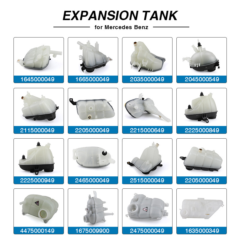 OEM Car Coolant Reservoir Expansion Tank for Mercedes Benz Sprinter W124 W246 W245 W221 W212 W205 W202 W906 W204 W203 W211 W463