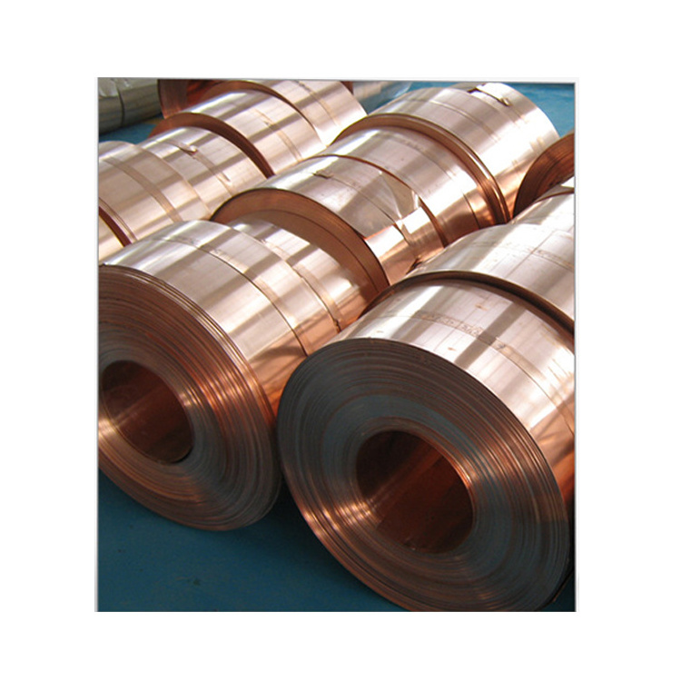 10 Micron to 100 Micron C1100 ETP TU1 Pure Copper Strip Rolled Tape Foil for cable