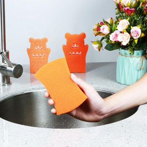 No scratch cleaning silicone sponge magic silicone dishwashing scrubber household cleaning tools for Cleaning Air Conditioner