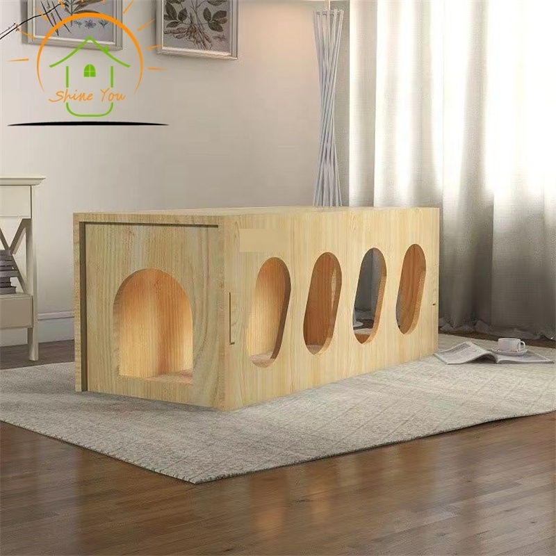 2024 hot sale low price wooden hamster chinchilla and guinea pigs cage pet houses furniture wood