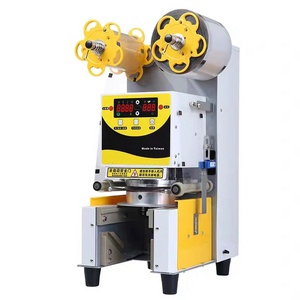 High Quality Sealing Machine Milk Tea Coffee Cup Automatic Sealing Machine Manual Machine for Sealing Plastic Cans Sealer Easily