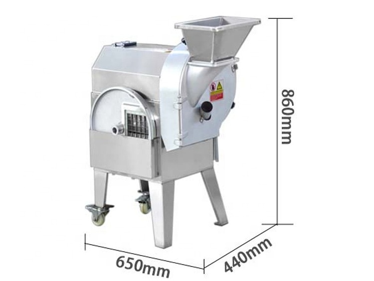 Full Automatic Fruit Carrot/Potato Dicing Commercial Electric Vegetable Cube Cutter