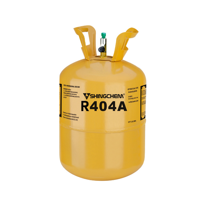 99.9% Purity Refrigerant Gas R404 Cheap Gas China Factory Cooling Gas OEM/SHINGCHEM 10.9kg,24Lbs Cylinder