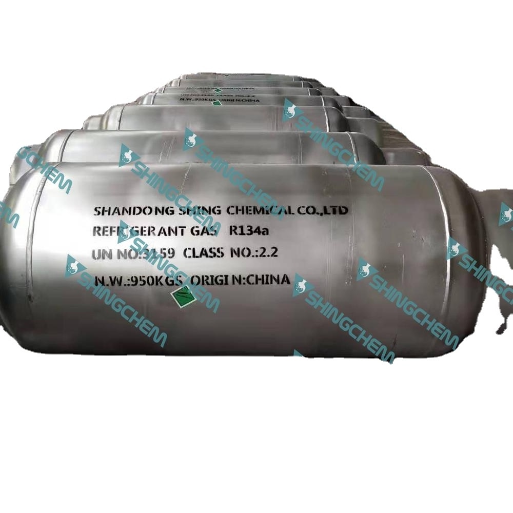 SHINGCHEM air conditioner gas r134a refrigerant tank 1L can 30 lb 13.6kg 12kg r134a refrigerant gas