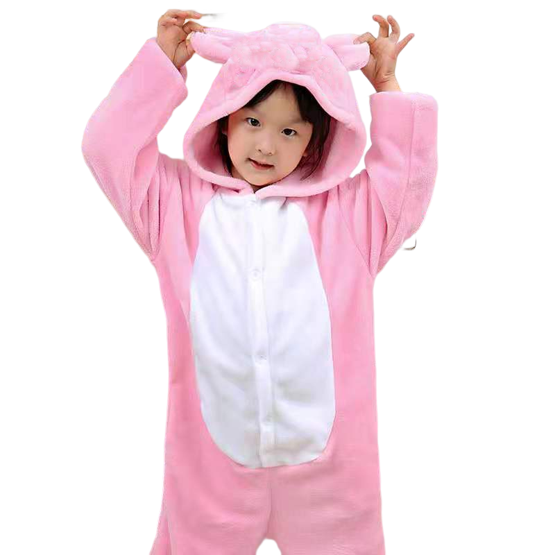 Manufancture Christmas Kids la ropa de los niosp  Onesie Kigurumi Cute Unicornio Panda Animal Pijamas Cosplay Costume