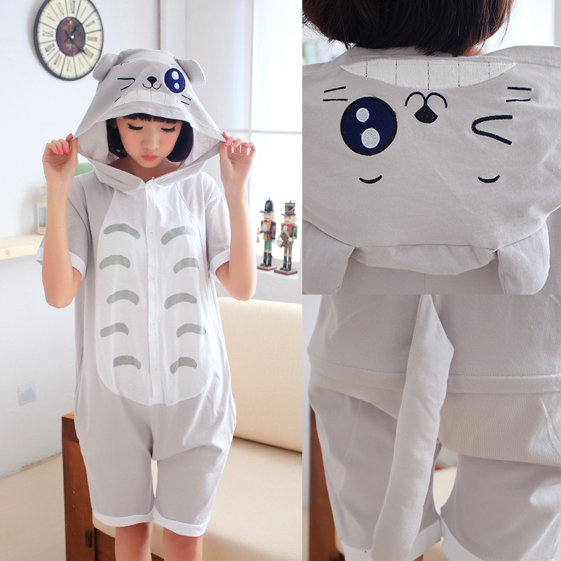 Customized Women Summer Pajama Sets Kids Cartoon Animal Sleepwear Soft  Stitch Home clothes