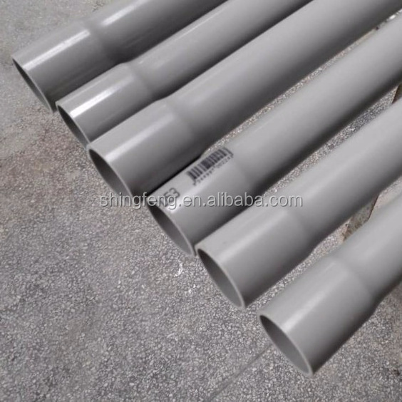 Grey medium heavy duty pvc conduit 25mm for Australia market