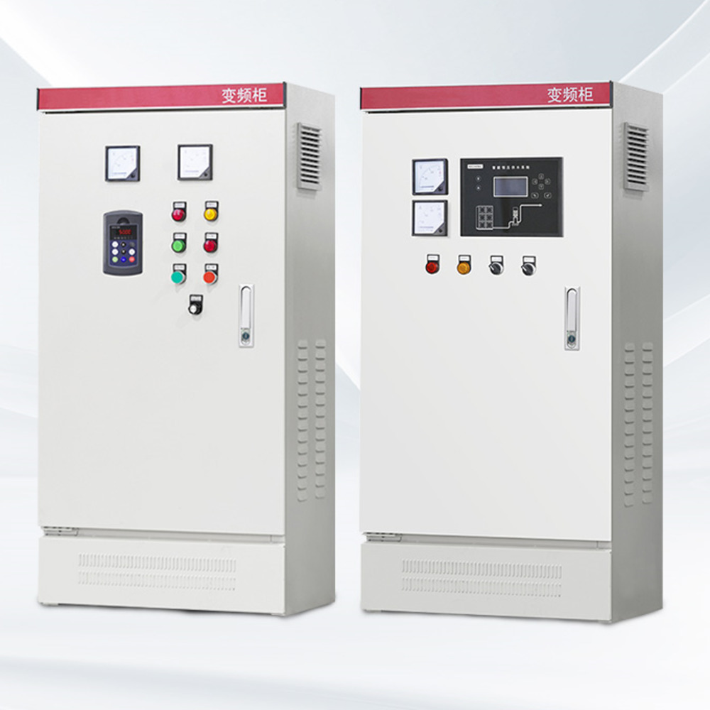 The PLC center control cabinet system for PLC control, modules and display screen Siemens, Schneider inverter