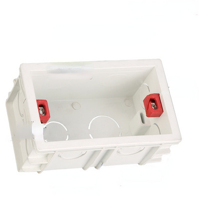 118 type 50H PVC mounting  box Electrical enclosure white switch socket  box junction box