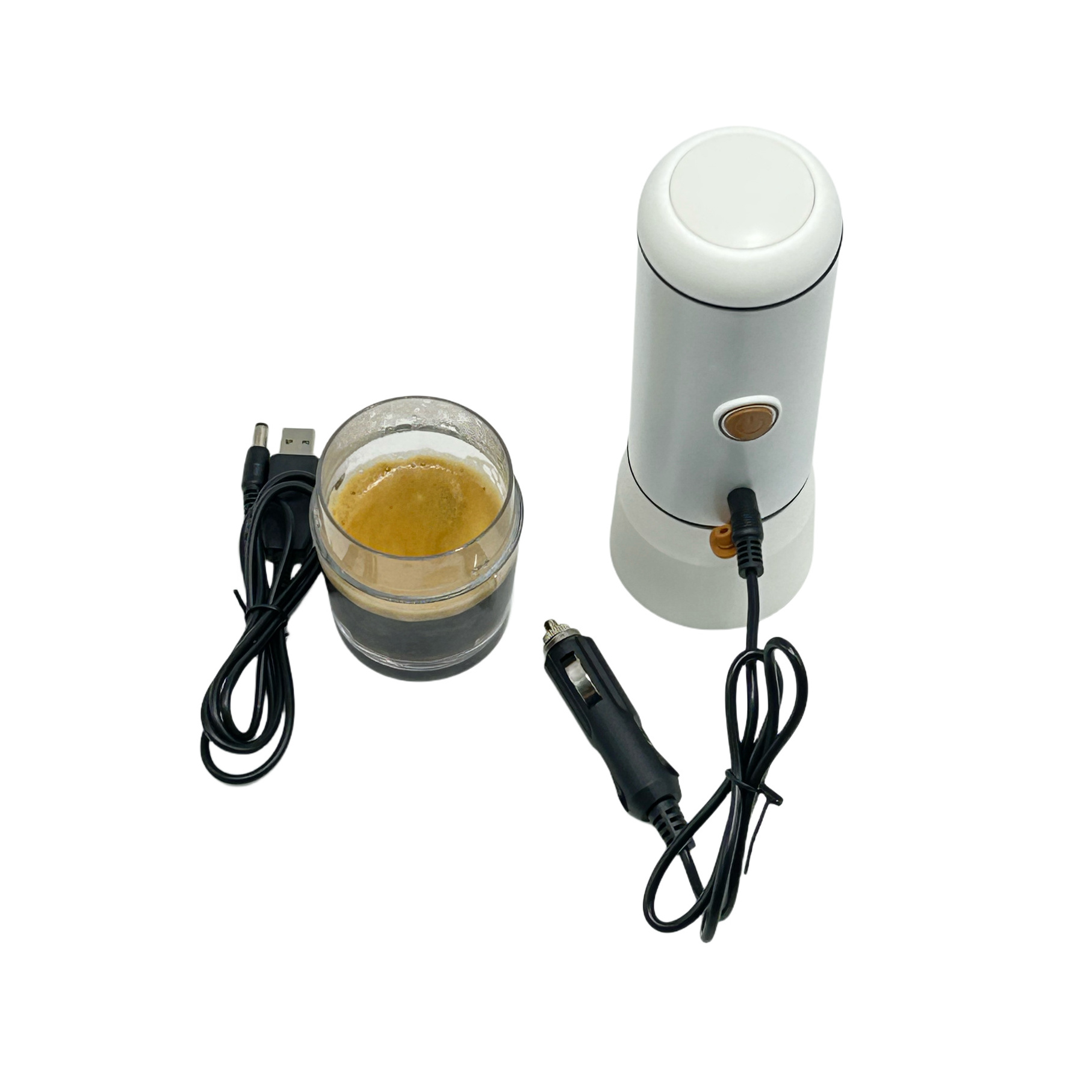 Espresso - Portable Mini Espresso Machine - Self-Heating 12V Car Coffee Maker