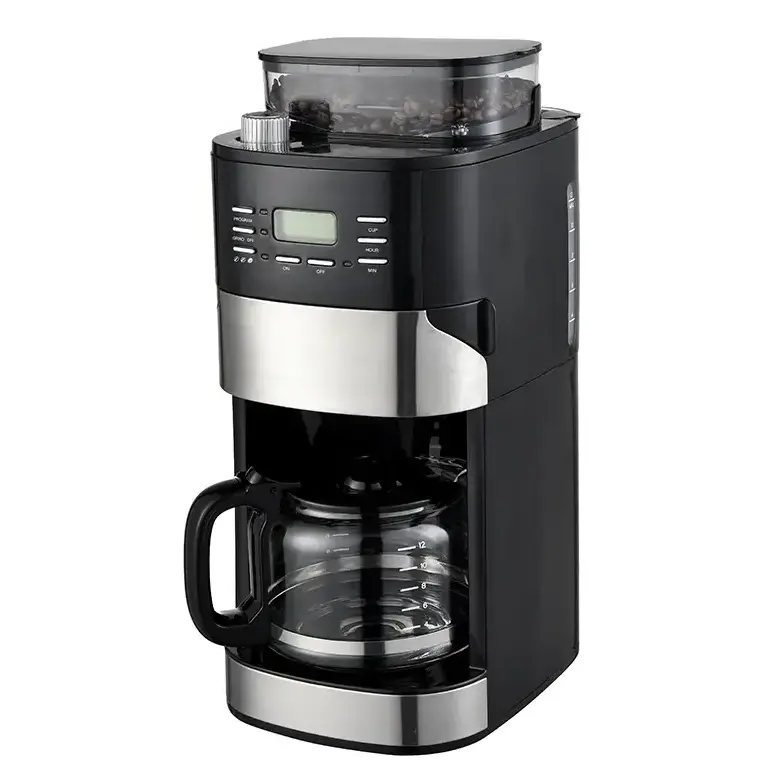 Super Automatic Espresso Machine Coffee Maker with Built-in Conical Burr Grinder,